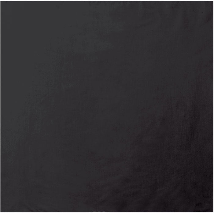 Black - Solid Color Tactical Bandana, 100% Cotton, 22" x 22"
