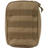 Coyote Brown - Tactical MOLLE Compatible First Aid Pouch