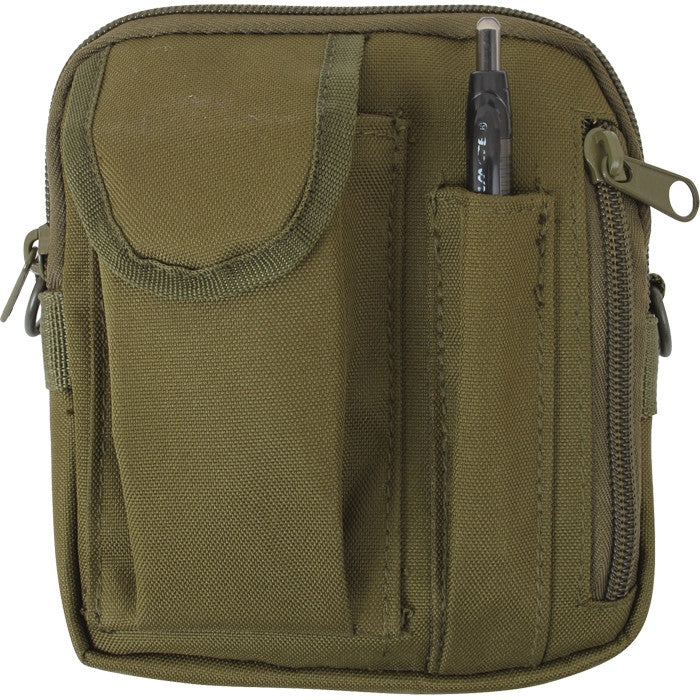 Olive Drab - Tactical MOLLE Military Excursion Organizer Shoulder Bag