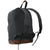 Black/Brown Vintage Canvas Teardrop Backpack With Leather Accents