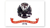 White - UNITED STATES ARMY 1775 Flag with Emblem 3' x 5'