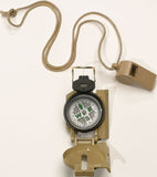 Tan - Military GI Style Marching Compass