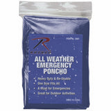 All Weather Emergency Poncho Pocket Size