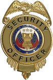 Gold - SECURITY OFFICER LIBERTY & JUSTICE Badge