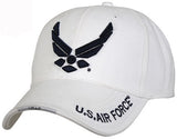 White - Air Force Wing Low Profile Adjustable Baseball Cap