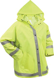 Safety Green - Reflective Rain Jacket