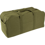 Olive Drab - Military GI Style Jumbo Deluxe Cargo Bag - Canvas
