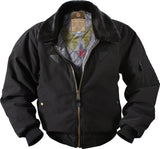 Black - B-15A Vintage Bomber Jacket