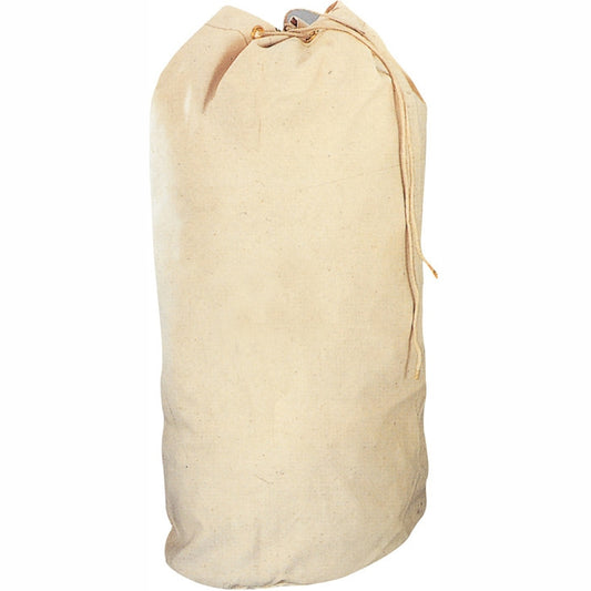 White Natural - US Navy Travel Sea Bag - Cotton Canvas