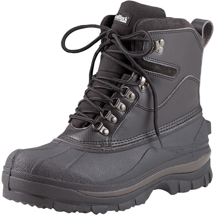 Black - Extreme Cold Weather Hiking Boots 8 in.