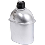 Aluminum Military GI Style 1 Quart Canteen