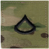 Multicam Camouflage - Military Private 1st Class Insignia Patch PFC