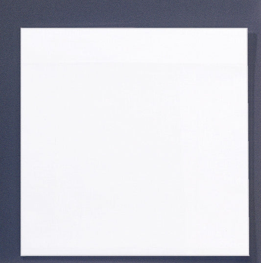 White - Solid Color Bandana 22 in. x 22 in.