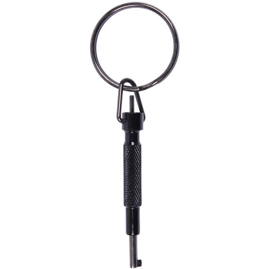Black - Law Enforcement Cylinder Swivel Handcuff Key