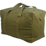 Rothco Canvas Parachute Cargo Bag Extra Large Duffle Bag 75L, Olive Drab Green