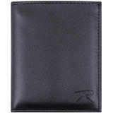 Black Leather ID and Badge Foldable Wallet for Law Enforcement