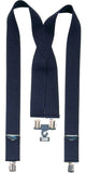 Black - Military Pants Suspenders