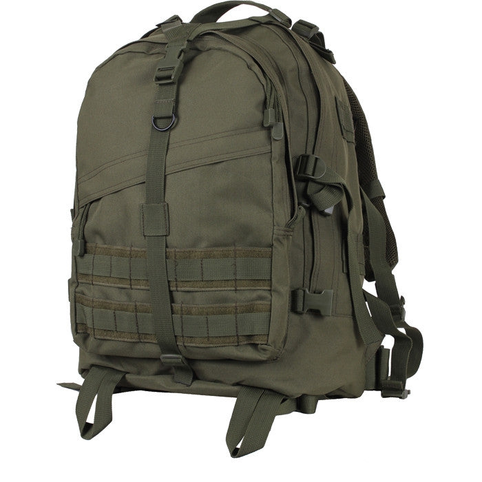 Olive Drab - Military MOLLE Compatible Large Transport Pack