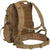 Coyote Brown - Large Tactical Assault Pack MOLLE Backpack Knapsack With Waist Strap