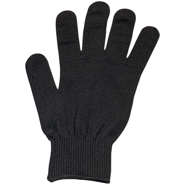 Black - Genuine GI Glove Liners - Polypropylene USA Made