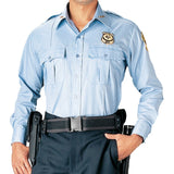 Light Blue - Official Law Enforcement Uniform Shirt Long Sleeve