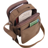Brown - Daily Organizer and Travel Shoulder Bag