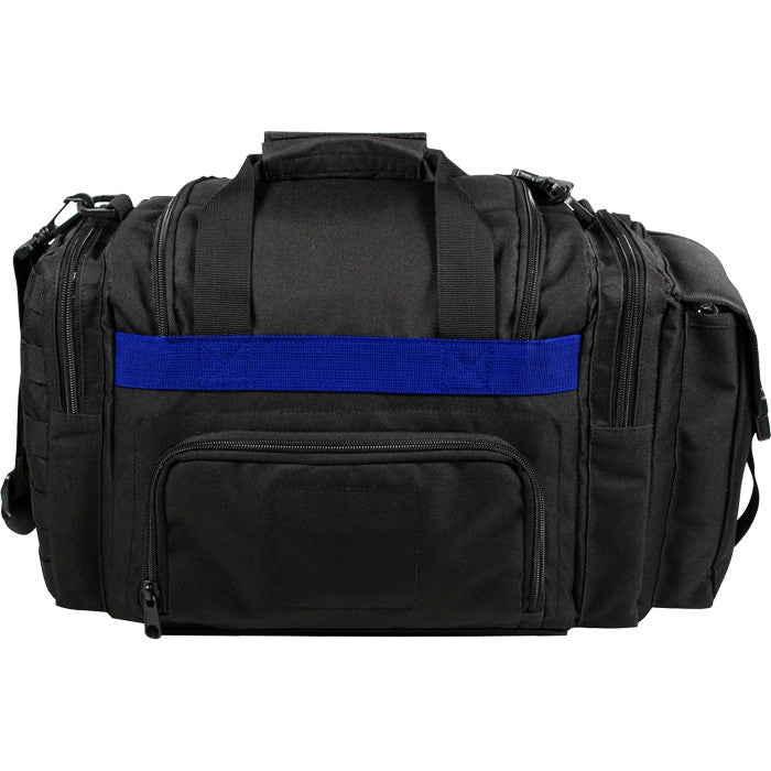 Black - Tactical Police Emergency Concealed Carry Bag with Thin Blue Line