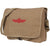 Khaki - Israeli Paratrooper Shoulder Bag with Emblem