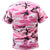 Pink Camouflage - Military T-Shirt