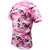 Pink Camouflage - Military T-Shirt