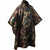 Woodland Camouflage - GI Enhanced Military Style Poncho - Polyester Ripstop