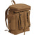 Coyote Brown - Canvas European Style Rucksack Backpack