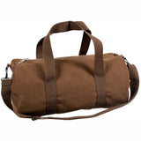 Earth Brown Heavyweight Cotton Canvas Duffle Bag Sports Gym Shoulder & Carry Bag 19