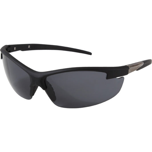 Sport Sunglasses Tactical Eyewear - Black Frame with Smoke Lenses