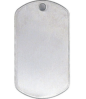 200 pcs BLANK STAINLESS STEEL DOG TAGS SHINY/MATTE MILITARY BALL