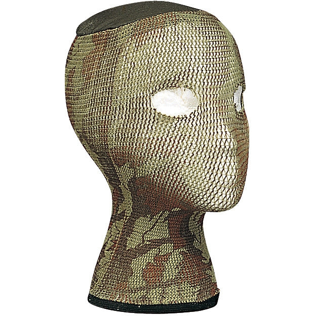 Green Camouflage - Spandoflage Head Net - USA Made
