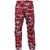 Digital Red Camouflage - Military BDU Pants - Polyester Cotton Twill