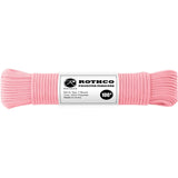 Rose Pink - Polyester 550 LB Tested 100 Feet Paracord Rope