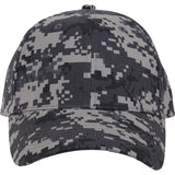 Subdued Urban Digital Camouflage - Military Low Profile Adjustable Baseball Cap