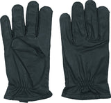 Black - Law Enforcement Cut Resistant Gloves - Leather
