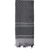 Grey - Lightweight Tactical Desert Shemagh Scarf