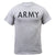Grey - Army Physical Training T-Shirt - Workout PT Gym Shirt - Kids