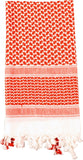Red/White - Shemagh Tactical Desert Keffiyeh Scarf