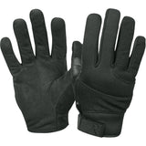 Black - Police Tactical Cut Resistant Street Shield Gloves