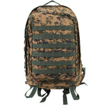 Digital Woodland Camouflage - MOLLE II 3 Day Assault Pack