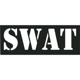 Black - SWAT Patch Two Piece Set with Hook Back