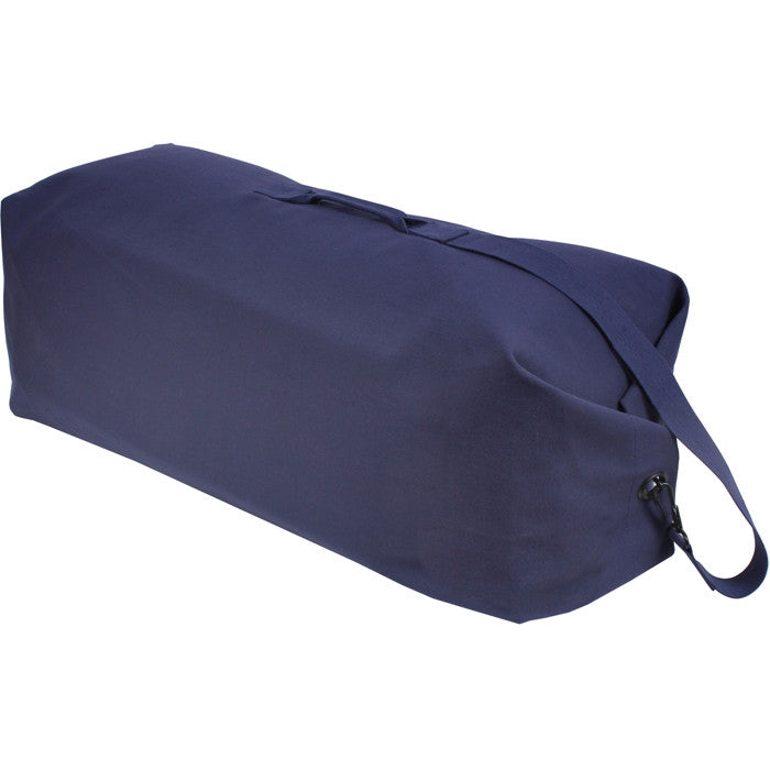 Navy Blue - Military Large Top Load Duffle Bag 25 in. x 42 in. - Cotton Canvas