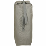 Foliage Green - Cotton Canvas Military Top Load Duffle Bag with Shoulder Strap 25 in. x 42 in.