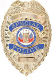 Deluxe Gold - Public Safety SPECIAL POLICE Badge