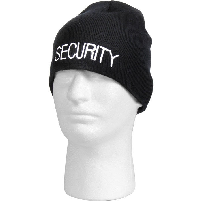 Black - Security Skull Cap